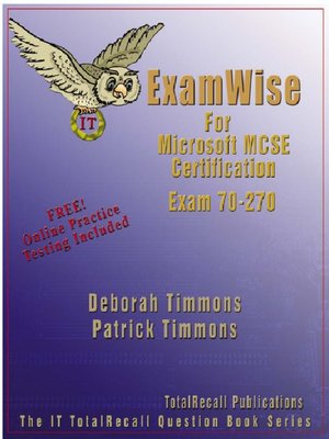 cover image of ExamWise for Microsoft MCSE Certification Exam 70-270